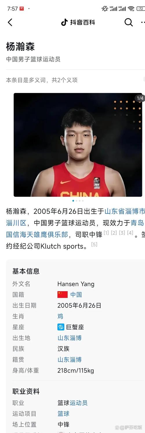 杨瀚森单节14分！记者：中国篮球人才比中国足球好得多，为什么？